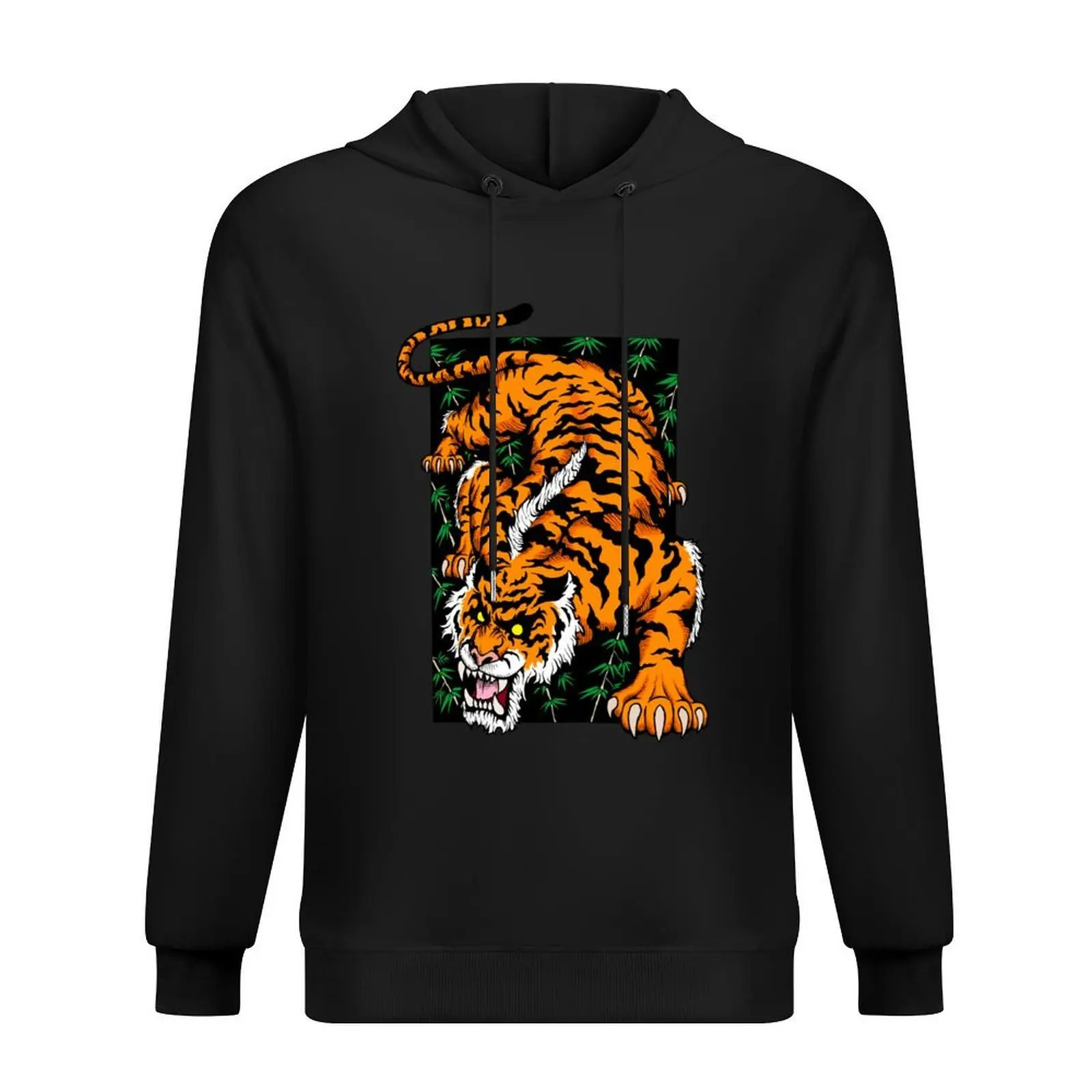 

Tiger Coloured Hoodie autumn new products clothes for men men clothing korean style clothes hoodies for men