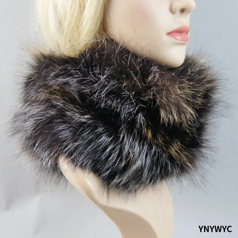 2026  Luxury Neck Warmer Good Elastic Natural Fur Mufflers Women’s Winter Warm Real Fox Fur Scarf Fur Headbands Fox Fur Scarves
