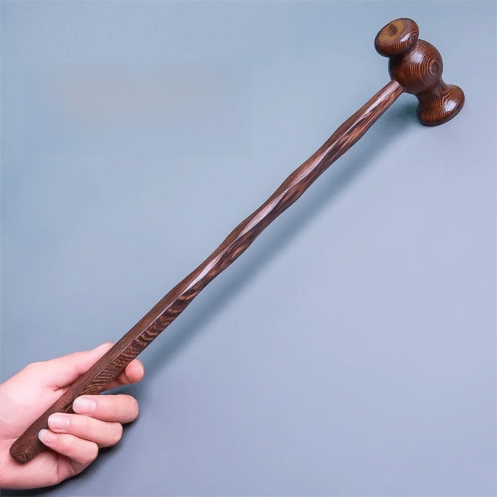 

Gourd Shape Wooden Massage Hammer Muscle Relief Acupressure Back Massage Hammer Massage Tool Roller Ball Hammer Legs