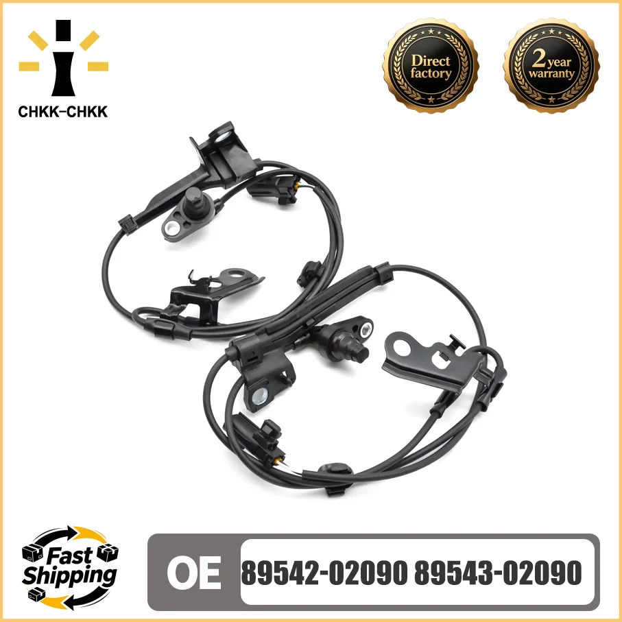 

89542-02090 89543-02090 NEW High-Quality ABS Wheel Speed Sensor Front Left Right For Toyota Corolla 2009-2018