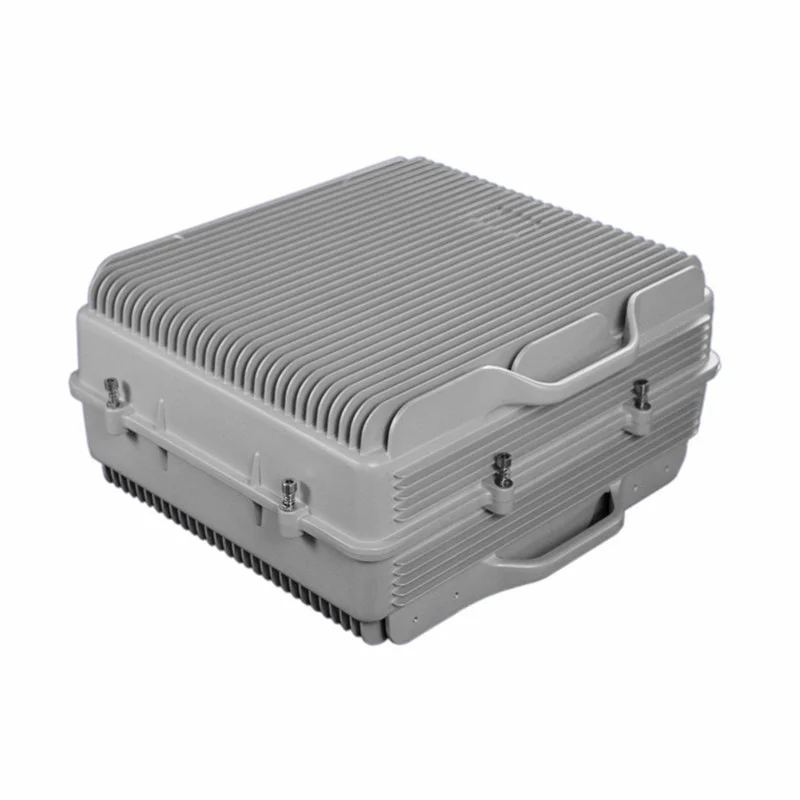 513*462*233 mm Telecom 4G 5G base ip67 outdoor heat dissipation extruded amplifier aluminium waterproof enclosure