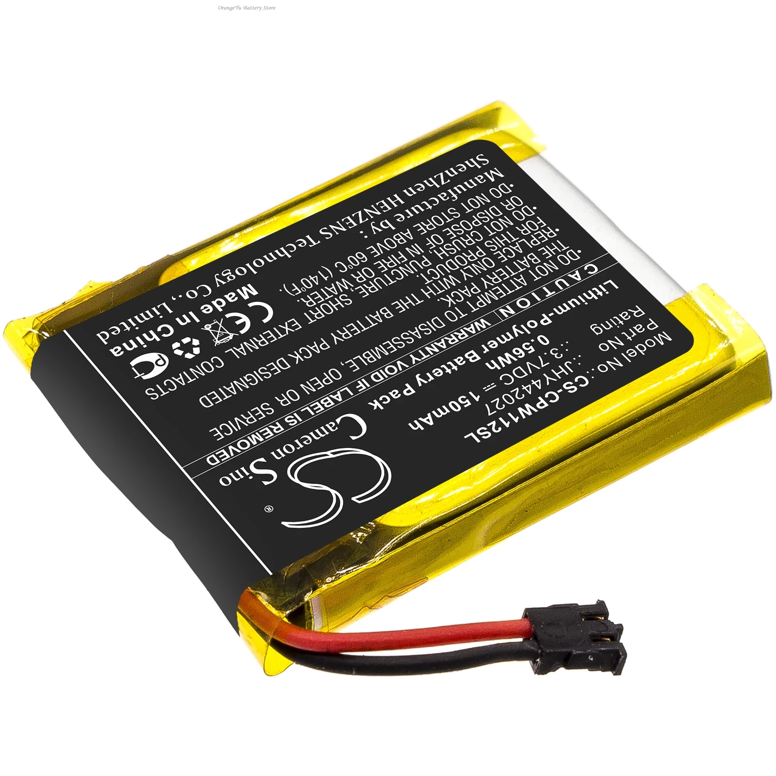 2025 NEW 3.7V 150mAh Remote Start and Entry Systems Battery for Compustar Pro RFX T2,2WT11R 2WT12-SS 2WT11R-SS P2WT11-SS