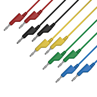 4mm Banana to Banana Plug Test Leads for Multimeter Multimeter Test Lead Cable Jumper Cord Length 100cm