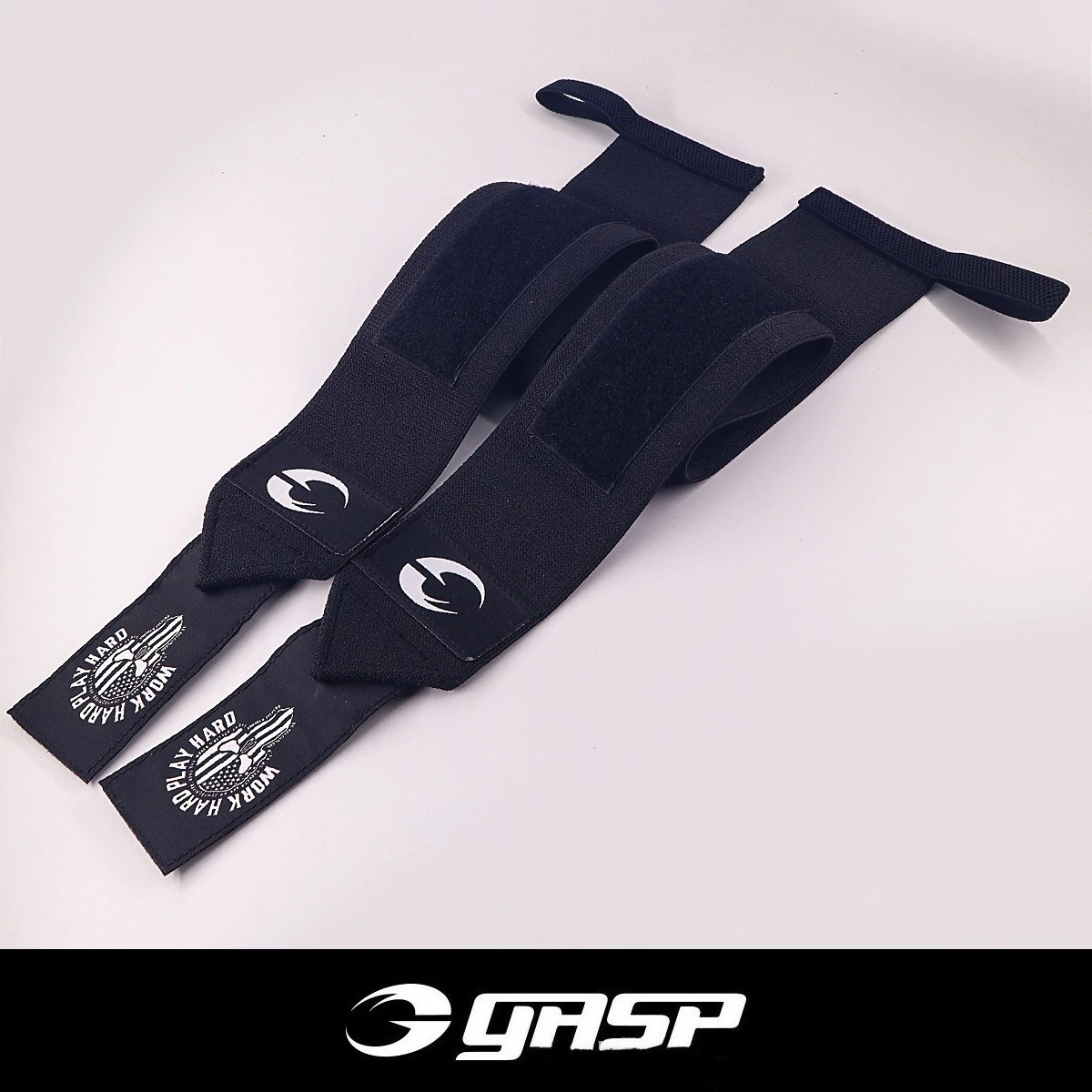 Wrist Wraps Weightlifting Support - GASP Bardzo Długie Grube Owijki na