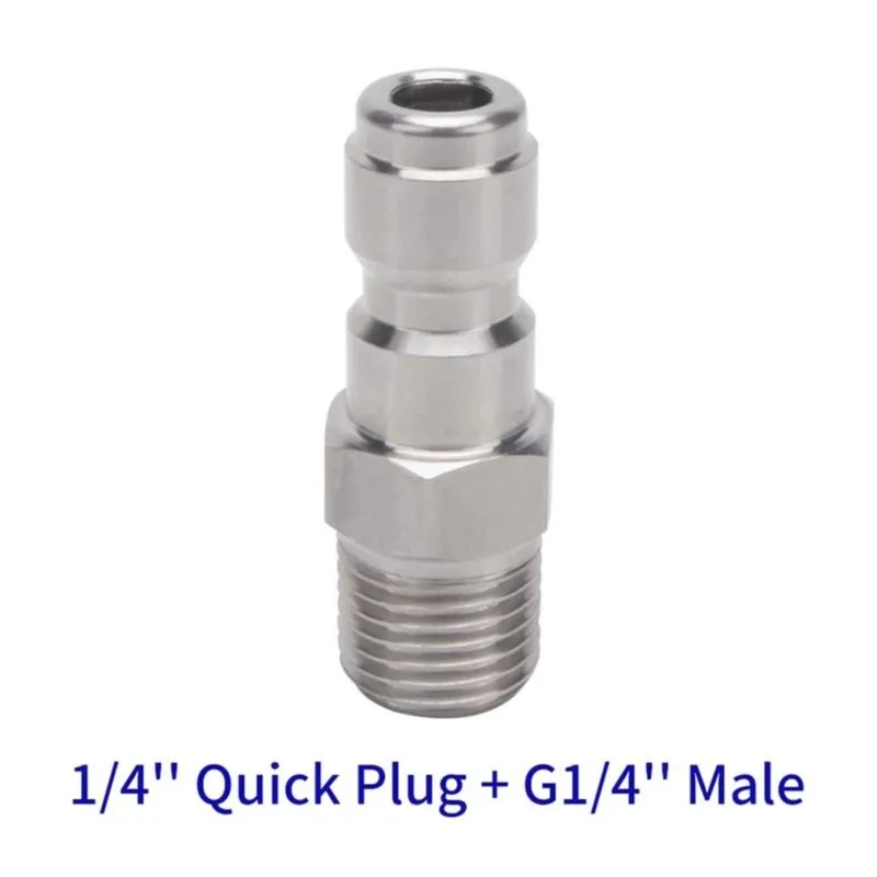 super-sale-10pcs-pressure-washer-snow-foam-nozzle-quick-plug-connector-1-4-to-spray-gun-wand-adapter-disconnect-release-fitting