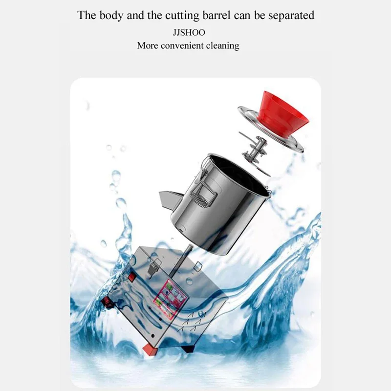 550w Commercial Vegetable Cutter Electric Food Grinder Steel Ginger Chopping Machine Dumpling Stuffing Machine