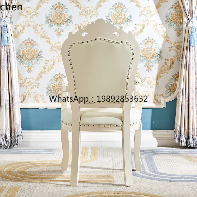 chair backrest bedroom girls home leather Internet celebrity makeup stool dresser modern lounge chair