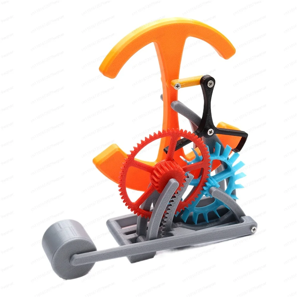 

Mechanical Pendulum Clock Principle Model 3D Printing Parts Assembly Teaching Large Pendulum Gear Set Science Museum Equipment