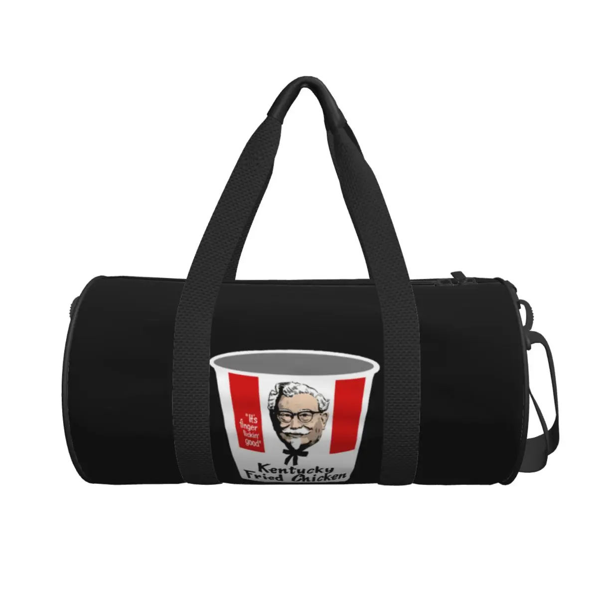 

Kfc Bucket Large Duffle Gym Bag Multi-Functional Duffle Travel Bags Handbags Fitness bag