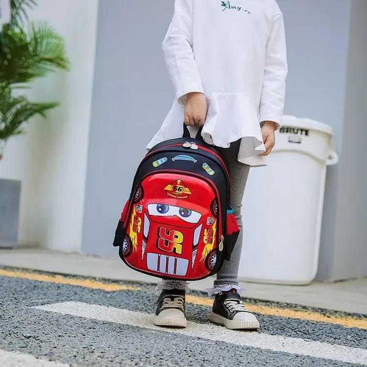 Disney boys cars Cartoon boys bag School children kindergarten backpack boy book bag 3-6 years old