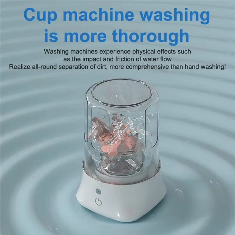 A86I-コードレスミニ洗濯機小型洗濯機旅行や狭いスペースに最適