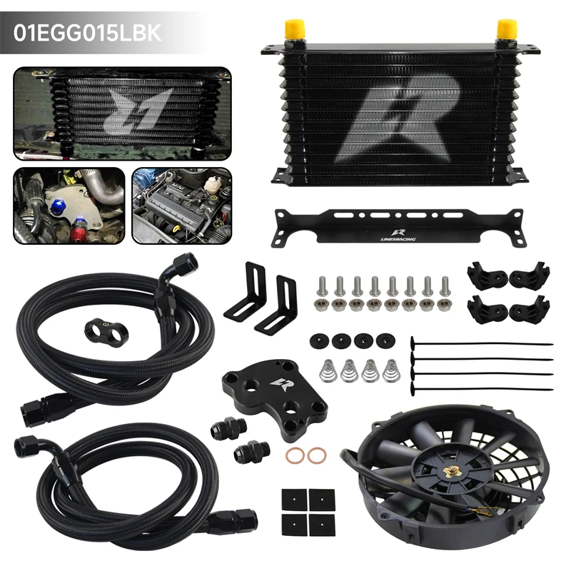 AN10 13 Row Oil Cooler Mout Filter Adapter +7\