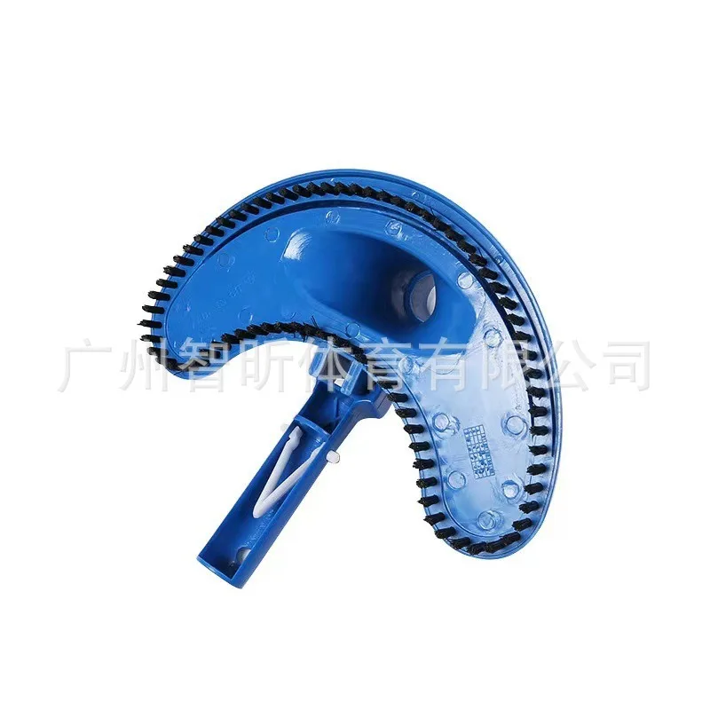 수영장 액세서리 청소용 반달형 흡입 풀 헤드 베이스(손잡이 포함) 먼지 흡입 청소 헤드 단일 베이스