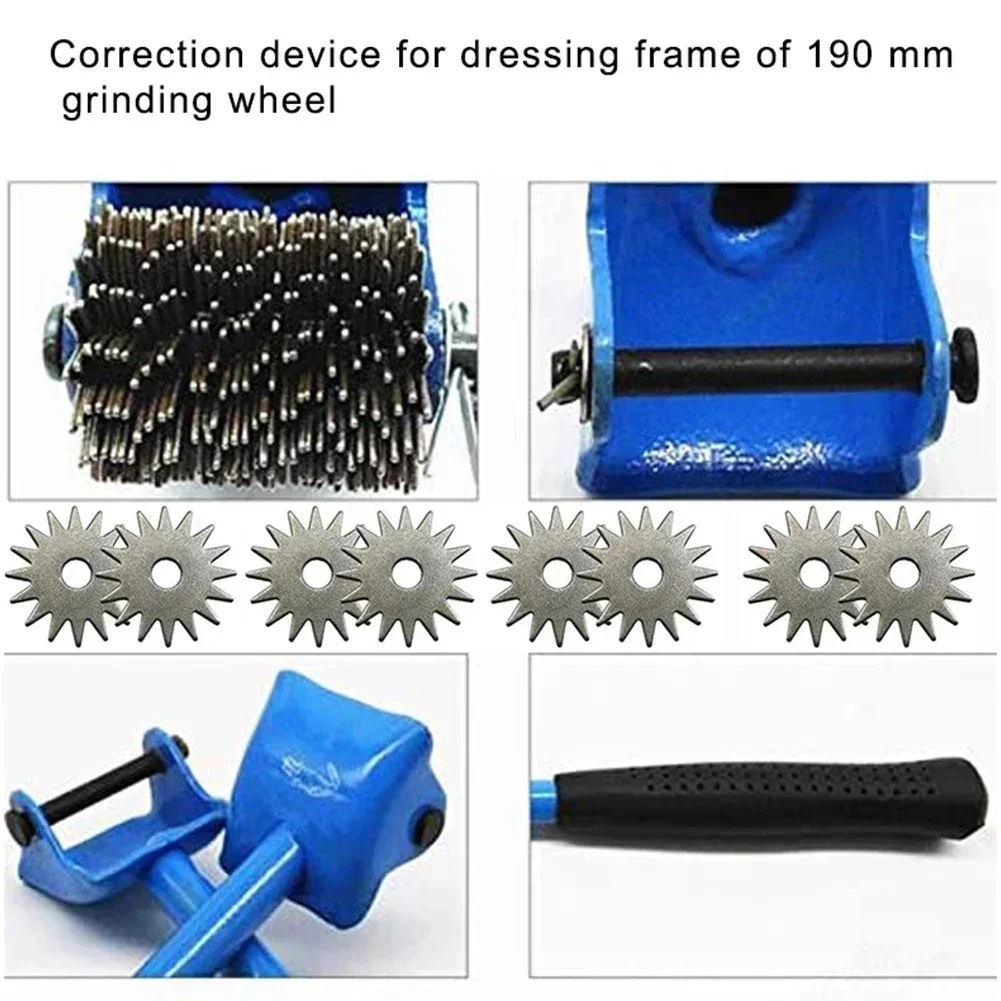 Rebolo Dresser Dispositivo de correção, ferramenta manual, cerâmica moagem roda Dresser, Têmpera cortadores de lâmina, 190 mm