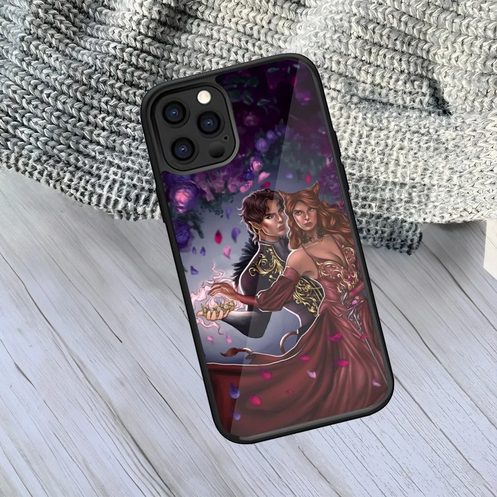 The Cruel Prince Jude And Cardan Phone Case For Iphone 15 14 13 12 11 Pro Max Mini 8 7 Plus Se Xr X Xs PC+TPU Cover