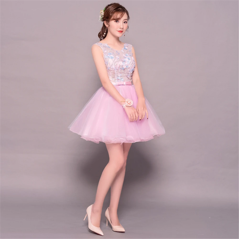 Elegant Pink Sweetheart Short Homecoming Dresses 2025 Organza Mini Cocktail Birthday Prom Party Graduation Gown Hoco Dress H318