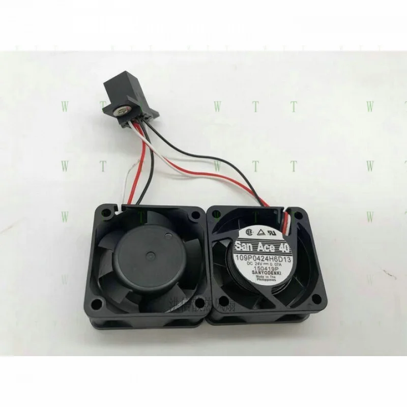 

H 1 шт. ForSanyo Fan 109P0424H6D13 DC 24 В 0,07 А 4 см Fanuc станок двойной вентилятор