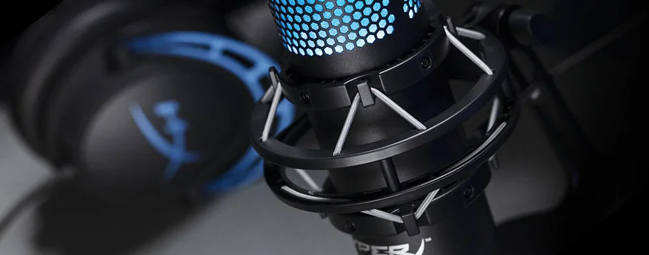 Original HyperX QuadCast S RGB Professional Microphone SoloCast