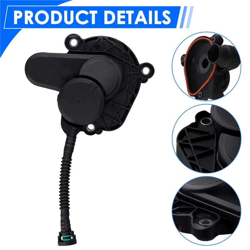 메르세데스 벤츠 M278 엔진용 AASS-A2780100431 엔진 실린더 헤드 오일 워터 세퍼레이터 커버 (2780100431)