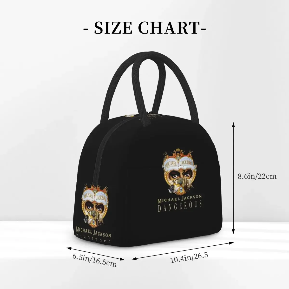 Michael Jackson Dancing Insulated Lunch Bag for Women Children Leakproof Food Boxes Thermal Lunch Box Tote