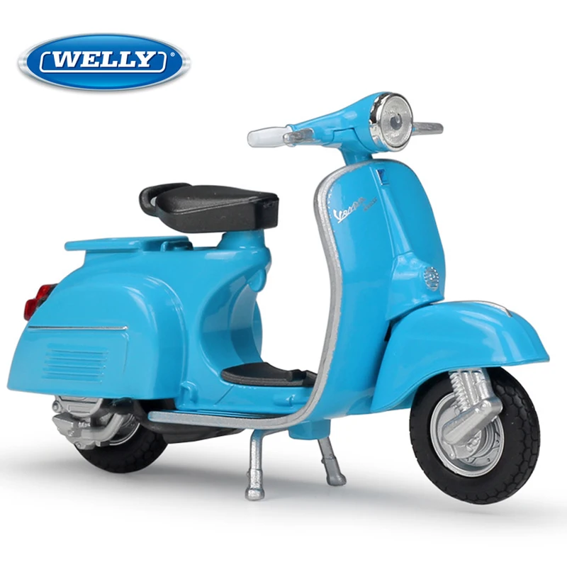 Welly 1:18 Vespa 125 Classic 1953 Scooter – Detailed Diecast Model