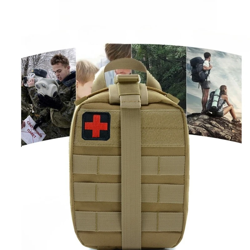 EMT الحقيبة مزق بعيدا مول الحقائب الطبية المسيل للدموع بعيدا الإسعافات الأولية حقيبة بقاء الطوارئ للسفر المشي لمسافات طويلة في الهواء الطلق