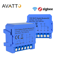 AVATTO Tuya WiFi ZigBee Smart Switch Module With Smart Home Interruptor Switch App Remote Control Work For Alexa Google Home