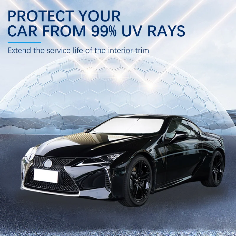 Летние автомобильные аксессуары, солнцезащитный козырек на лобовое стекло автомобиля, подходит для Lexus LC 200 LC500, анти-УФ-защитный козырек от солнца для автомобиля Летние автомобильные аксессуары, солнцезащитный козырек на лобовое стекло автомобиля, подходит для Lexus LC 200 LC500, анти-УФ-защитный козырек от солнца для автомобиля