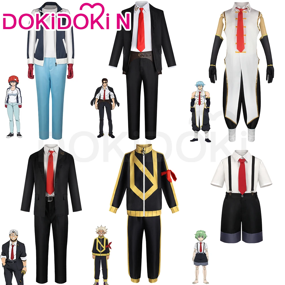 Phil/Fuuko Izumo/Andy/Shen Xiang/Top Bull Sparx/Billy Costume Cosplay Anime Undead Unluck【XS-3XL】DokiDoki-N Plus Size Costume