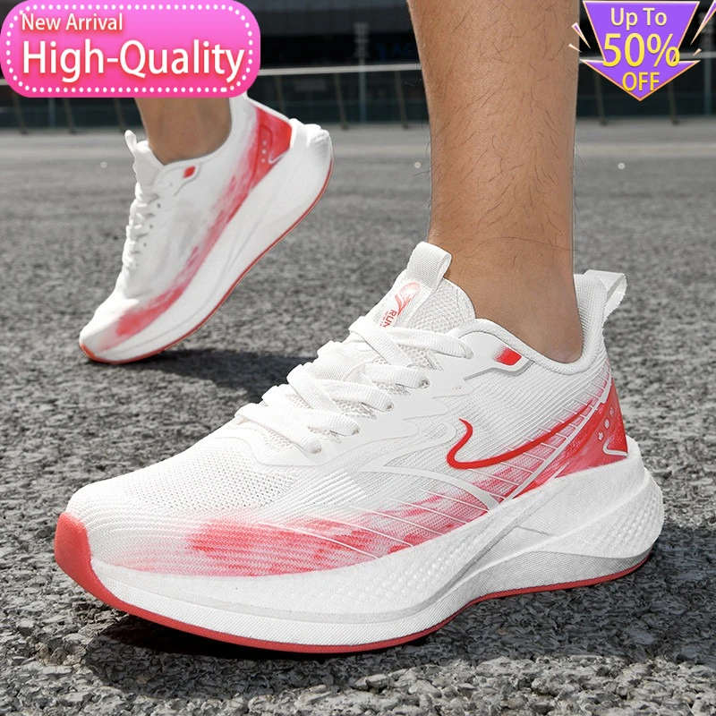 Hot Selling Summer Lightweight Mens and Womens Sports Shoes Shock-absorbing Rebound Running Shoes Street Fashion Walking Shoes