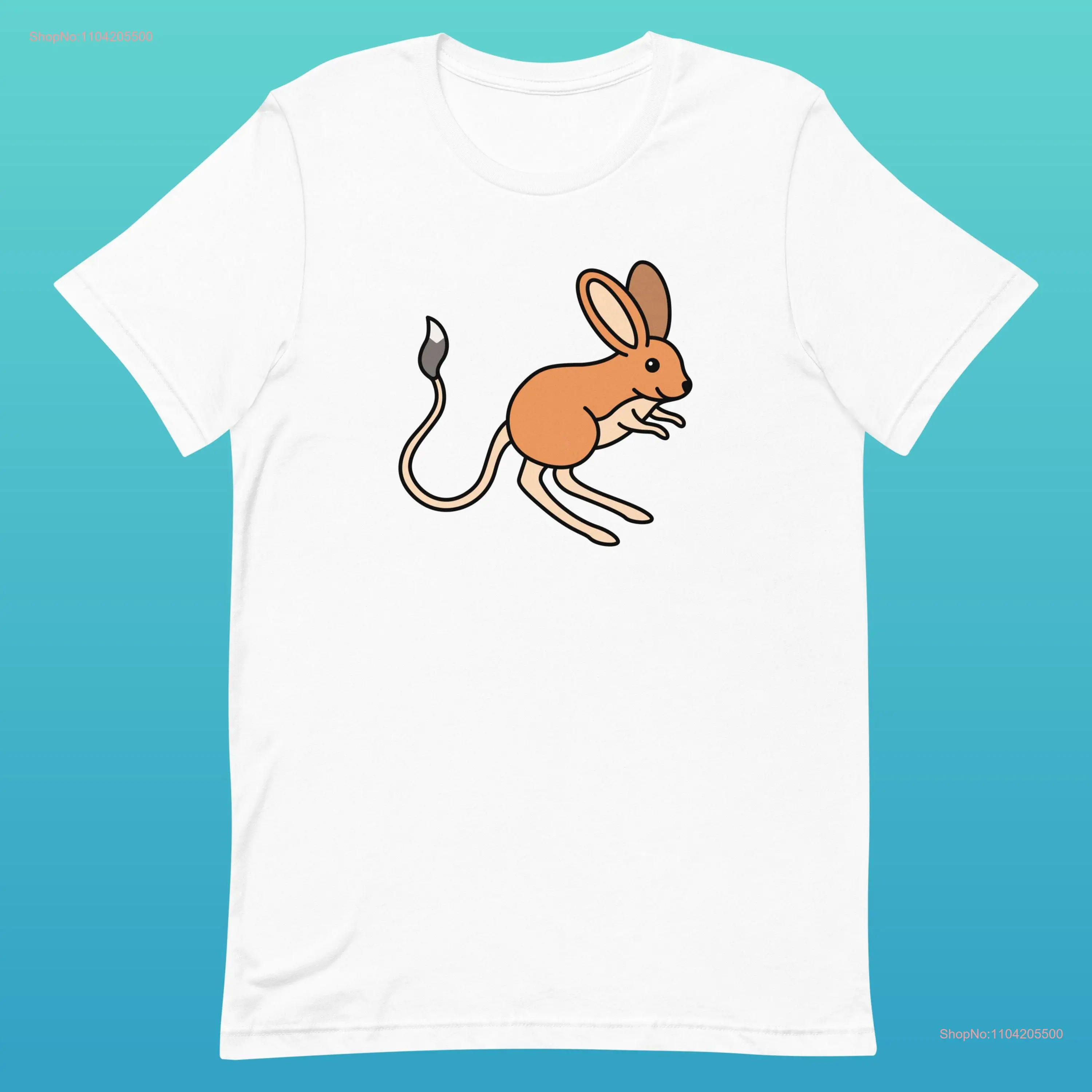 Cute Colorful Jerboa T Shirt A Simple Adorable Design for Animal Lovers long or short sleeves