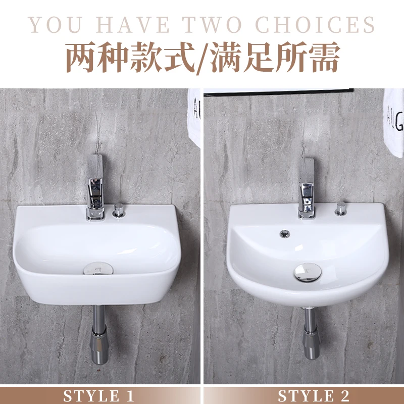 Wall-mounted wash basin, bathroom, washbasin, ceramic balcony, small apartment, washbasin size, mini wall-mounted basin