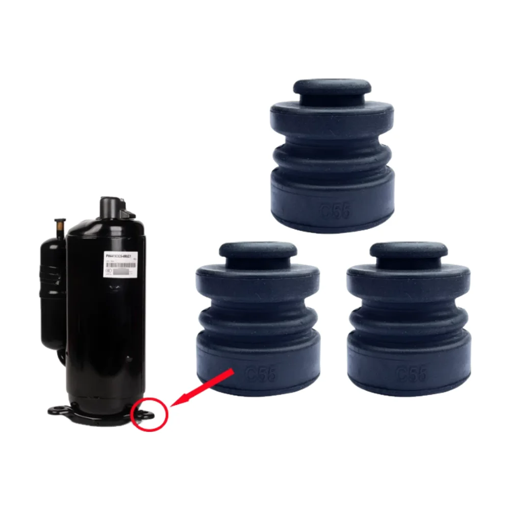 

New for Air conditioning compressor shock-absorbing rubber ring, rubber bottom seat, anti-aging universal