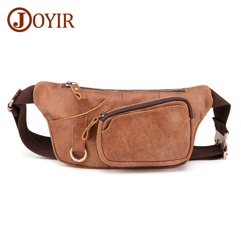 

Genuine Leather Waist Bag Men Women's Belt Casual Packs for Phone Pouch Travel Chest Crossboby Shoulder
