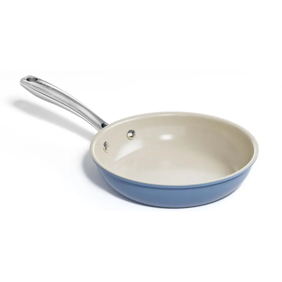 

Ceramic Non Stick Egg Pans, Nonstick Frying Pan Skillet, 8 inch Cooking Pan Non Toxic with Stay Cool Handle for Induction, PTFE