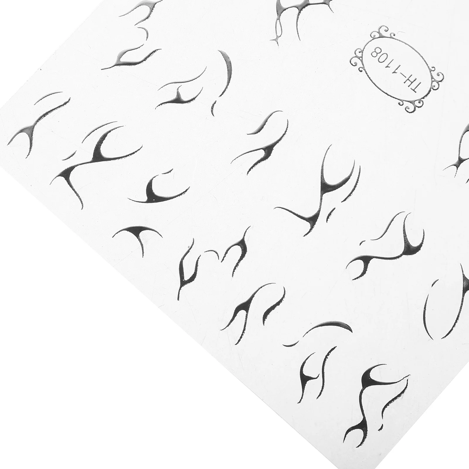 10 szt. Naklejek na paznokcie, wzór fal, geometryczne paski, samoprzylepne, dekoracja do manicure dla kobiet, na imprezę, wesele, naklejki na paznokcie.