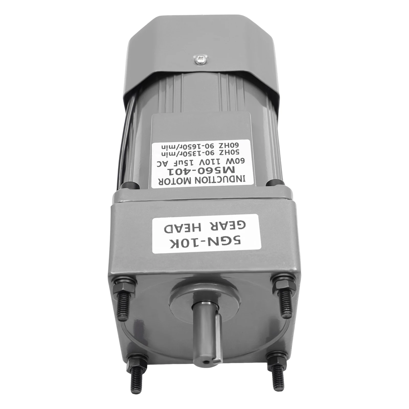 60W Variable Speed Motor, High-Efficiency,135 RPM, 3.8nm Torque, Built-in Gear Reduction, Compact Size, Ideal for Compact