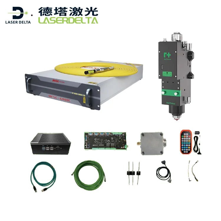 6KW Max laser source raytools BM06K 6kW Auto Focus Cutting Head Raytools XC3000 laser cutting Control system combination