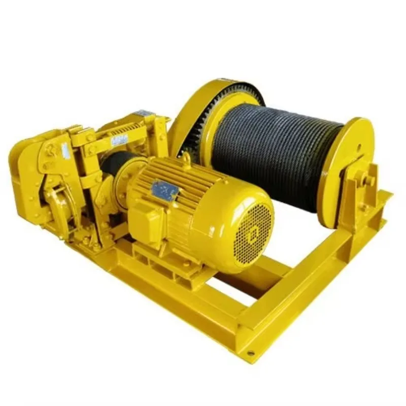 

1 2 5 10 Ton Mechanical Electric Hydraulic Cable Pulling Winch Machine