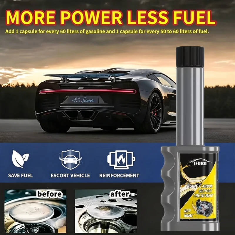 50ml Car Diesel Fuel Additive Auto Diesel Injector Cleaner Diesel Saver Oil Additive Energy Saver Car Fuel Treasure Additive