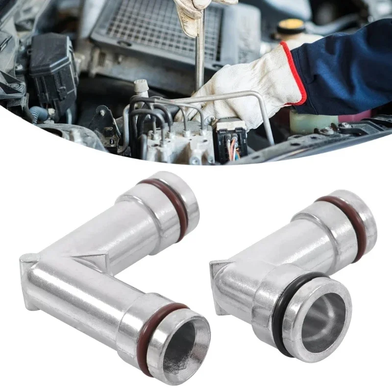 2pcs Engine Adapter HVAC Heater Hose Connector Fittings for Enhances Performances Reliability 47065HP 12565082 24503423