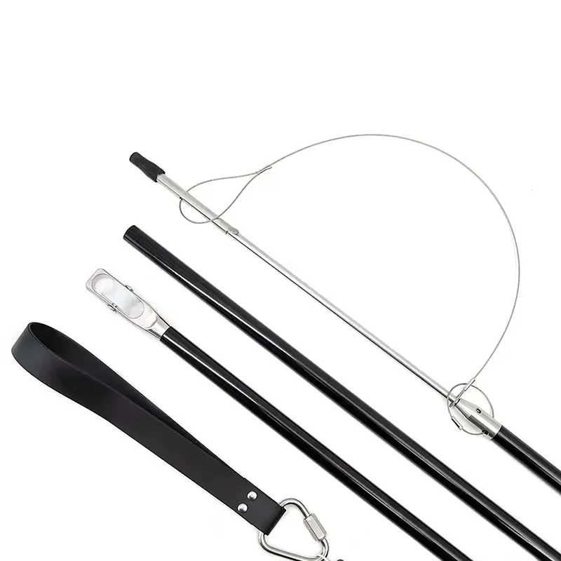 2026 New Design Roller Spearfishing Pole Spear with Rubber Sling for Diving and Fishing