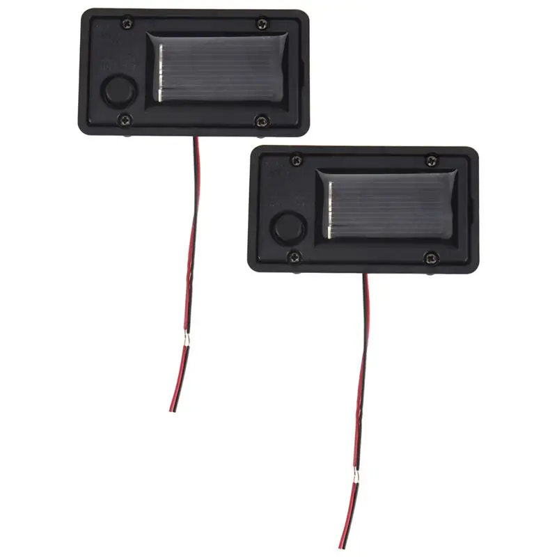 ABJN-Battery Box, Solar Lantern Light Replacement Parts Top For Outdoor Hanging Lanterns Container Home Solar Lamp