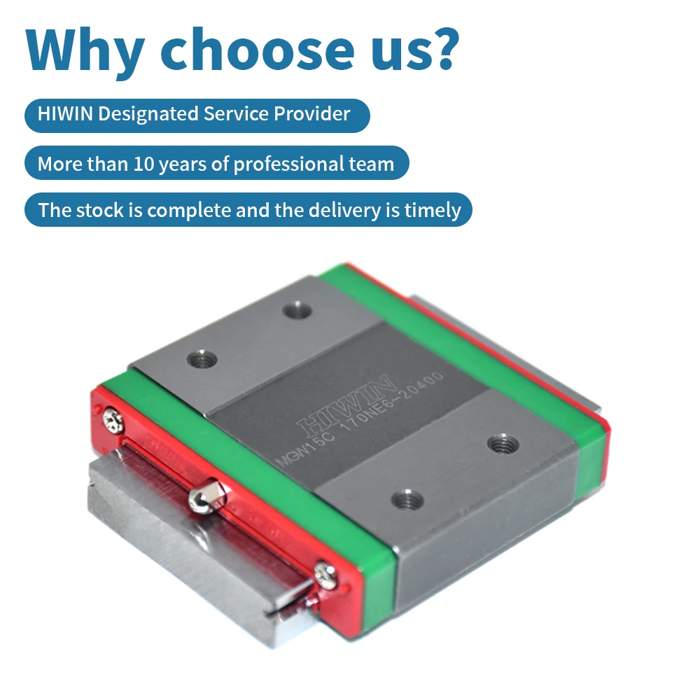 HIWIN Linear guide slider MGW15 MGW15C MGW15H Linear block