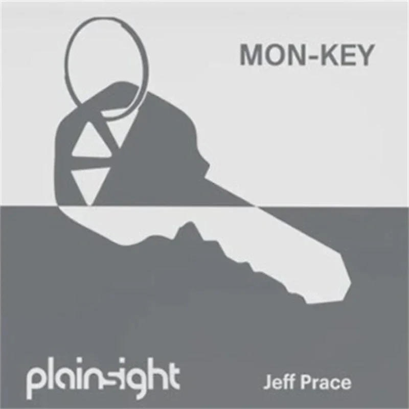 

Mon-Key By Jeff Prace Magic Tricks Gimmick Prop High-Precision Machining Key Magia Magician Close Up Illusion Mentalism Comedy