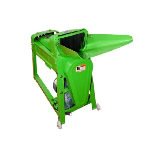 Corn sheller maize cob peeler thresher machine