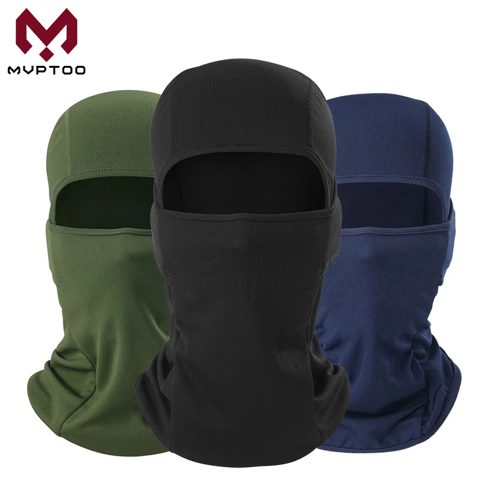Camouflage Quick-dry Balaclava Cap Windproof Breathable Mask Tactical Airsoft Paintball Full Face Cover Hats Beanies Men Women