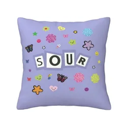 Sour Title Stickers Bedroom Office Hug Pillowcase Good 4 U Olivia Rodrigo Deja Vu Olivia Rodrigo Sour Olivia Rodrigo