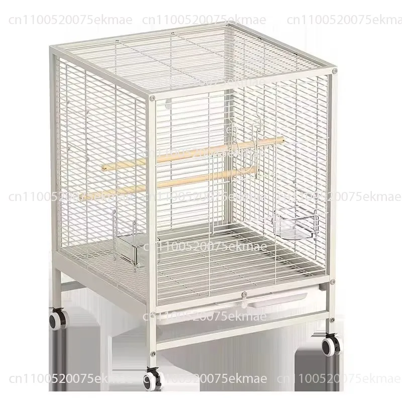 Parrot Cage - Special Encrypted Social Bird Breeding Cage, suitable for parrots, crows, phoenix birds, plastic material,