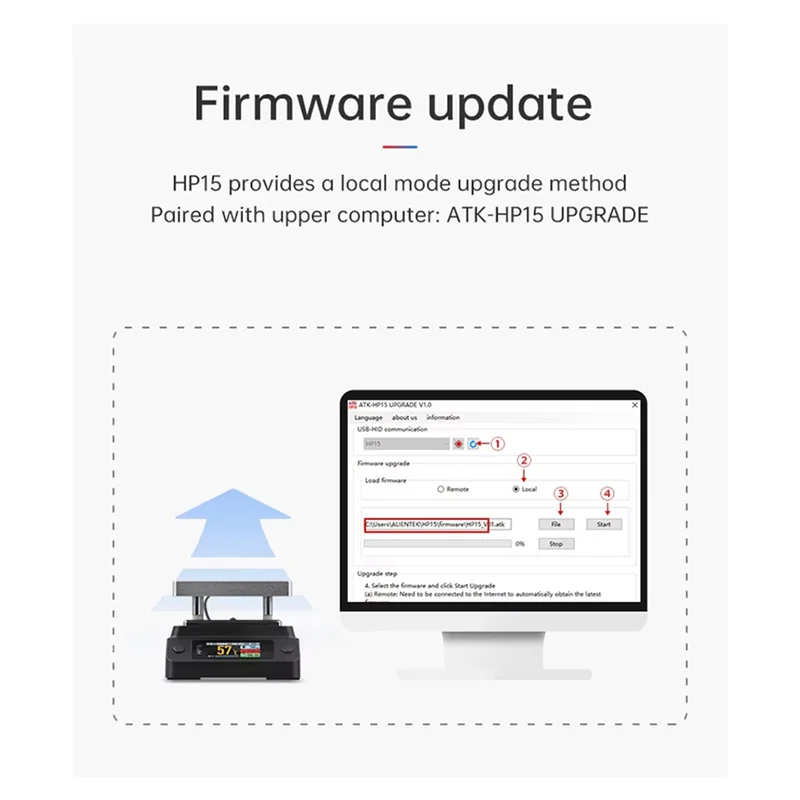 

A03F-HP15 Intelligent Heating Table Rework Reflow Soldering Station PD Digital Constant Temperature 350℃